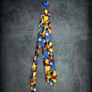 Colorful Winnie the Pooh Tie